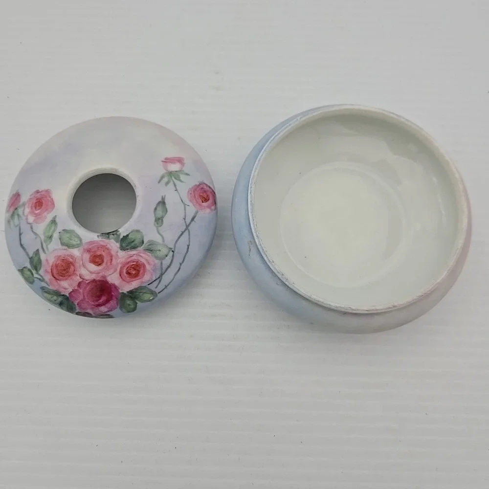 Vintage Antique Vanity Hair receiver Box‎ Austria